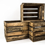 Set 3 Cajas Grandes Envejecidas