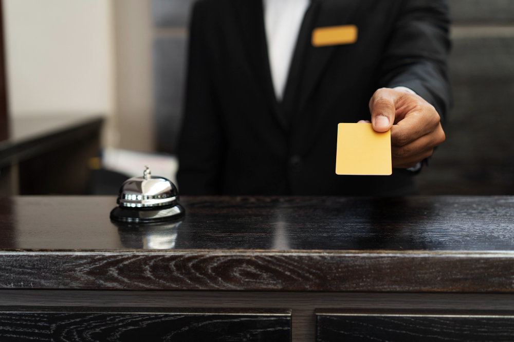 Recepción de hotel