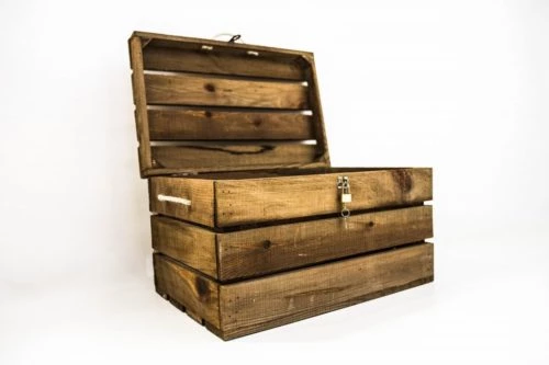 Uso de baúles de madera